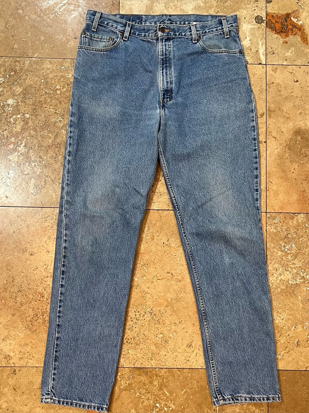 Vintage Levi’s 540 Brown Tab Men’s Relaxed Fit Jeans Made In USA 38X34